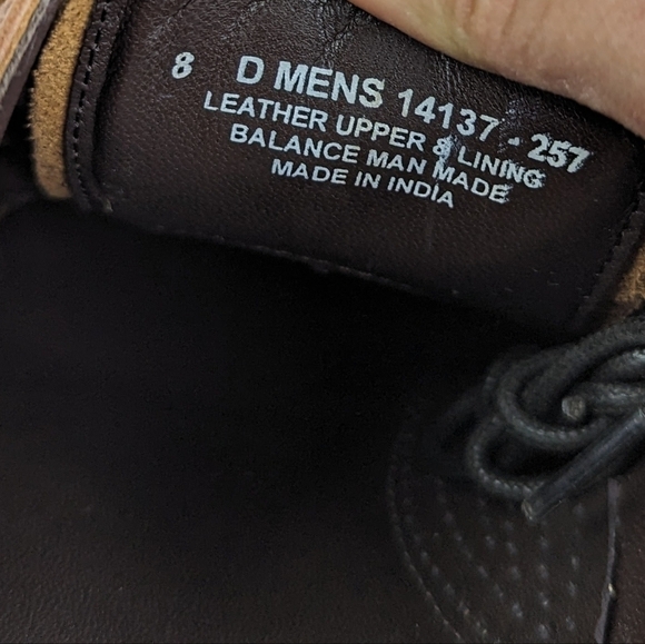 Florsheim Castellano Men 8 D Wing Ox Oxford Shoes Saddle Brown Tan Lace Up 14137 main image 13